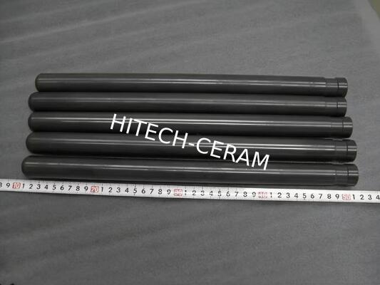 Silicon Nitride Heater Protection Tube with 1450℃ Max Service Temp, High Thermal Shock Resistance, and Non-Reactive with Molten Aluminum