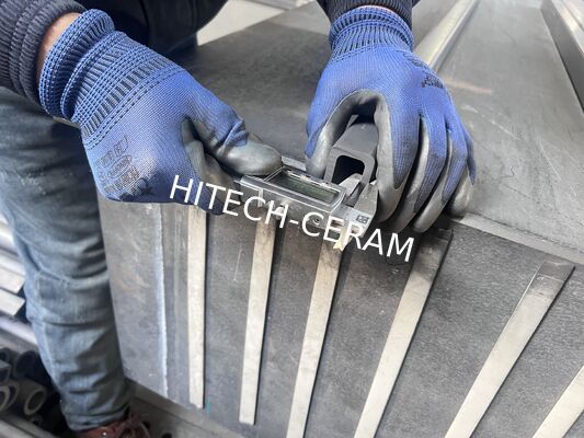 Premium-Grade Sintered Silicon Carbide (SSiC) Structural Beams 30 mm × 40 mm × 900 mm | Wall Thickness: 5 mm