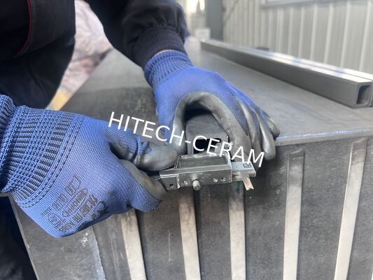 Premium-Grade Sintered Silicon Carbide (SSiC) Structural Beams 30 mm × 40 mm × 900 mm | Wall Thickness: 5 mm