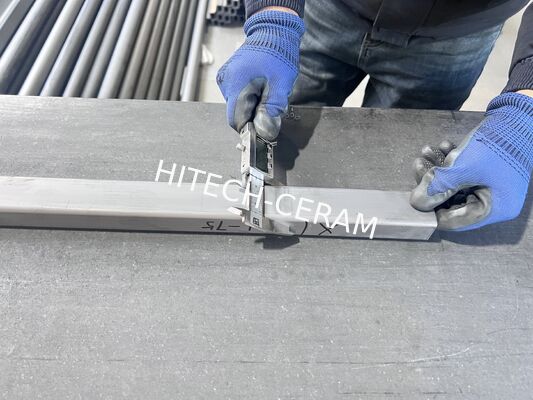 Premium-Grade Sintered Silicon Carbide (SSiC) Structural Beams 30 mm × 40 mm × 900 mm | Wall Thickness: 5 mm