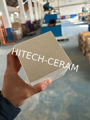 High Specific Surface Area Honeycomb Ceramic Regenerator with Low Flow Resistance and High-Temperature Performance for Industrial Furnaces