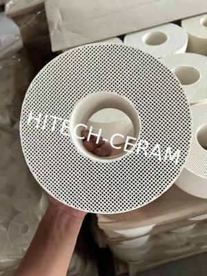 Honeycomb Ceramics for Ladle Preheaters with 30-50% Fuel Savings and 60-80% Faster Preheating Using 1100°C Preheated Air