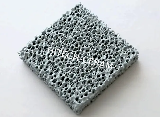 Silicon Carbide Foam Filter with Extreme Temperature Resistance, Exceptional Strength, and Superior Thermal Shock Resistance for Foundry Applications
