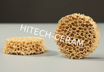 Zirconia Foam Ceramic Filters with 1700°C Max Temperature Resistance, Yttria-stabilized ZrO₂, and 80-90% Porosity for High-Temperature Applications