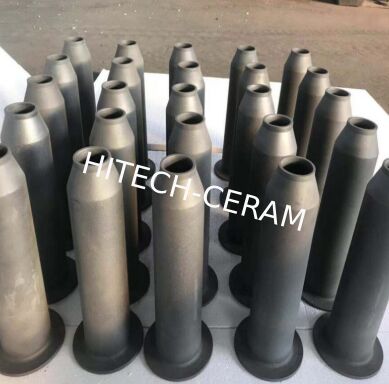 Silicon Carbide Ceramic Tubes & Fittings with 1380°C Long-term Service Temperature, Excellent Thermal Conductivity, and Superior Corrosion Resistance