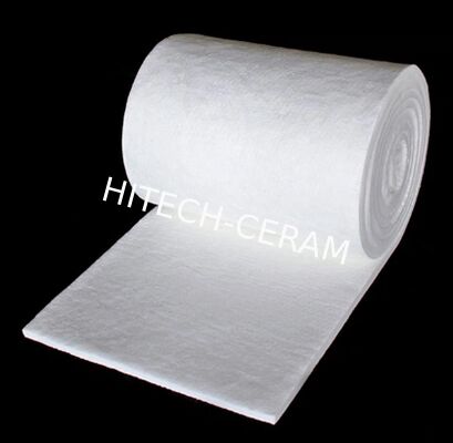 DH100/1600 Alumina Fiber Felt with 1600 g/m² Areal Density, 1300 °C Temperature Resistance, and 10.7 mm Thickness for High-Performance Applications