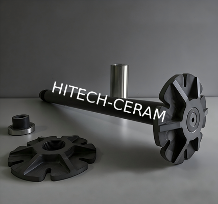 High-Performance Silicon Nitride Degassing Rotor and Shaft with Exceptional Mechanical Strength, Superior Thermal Shock Resistance, and Outstanding Corrosion Resistance