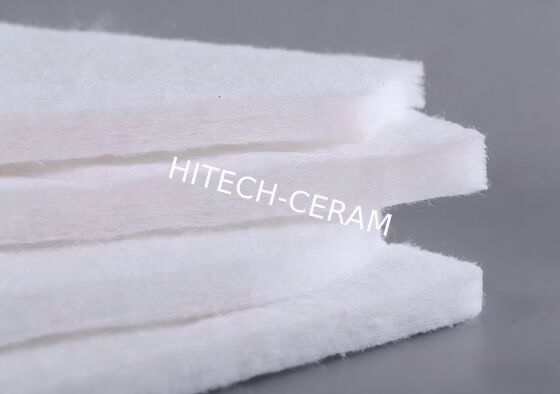 DH100/1200 Alumina Fiber Felt with 1200 g/m² Areal Density and 1300°C Temperature Resistance for Balanced Performance in High-Temperature Encapsulation