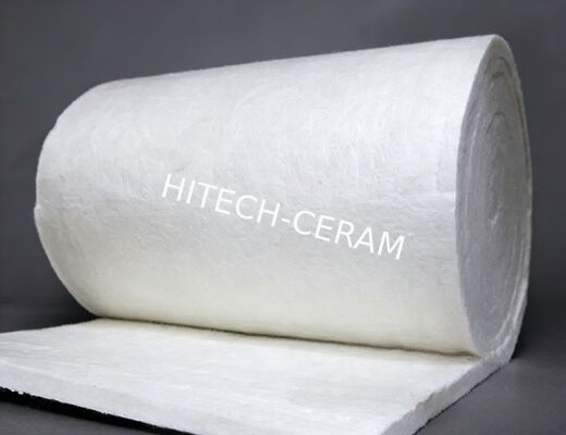 DH100/1600 Alumina Fiber Felt with 1600 g/m² Areal Density, 1300 °C Temperature Resistance, and 10.7 mm Thickness for High-Performance Applications