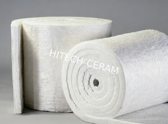 DH100/1600 Alumina Fiber Felt with 1600 g/m² Areal Density, 1300 °C Temperature Resistance, and 10.7 mm Thickness for High-Performance Applications