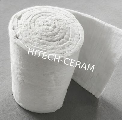 Type 72 Alumina Fiber Needled Blanket with 1600 °C Classification Temperature, Low Thermal Conductivity, and High Tensile Strength for High-Temperature Insulation