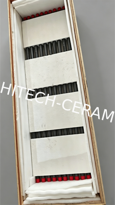 20–25mm Pressureless Sintered SiC Thermocouple Protection Tubes