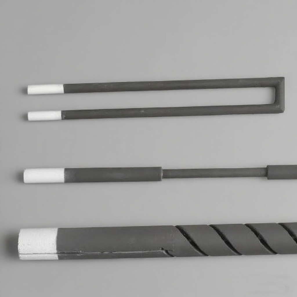 High-Temperature (1500°C) U-Shape Silicon Carbide Heating Elements with ...