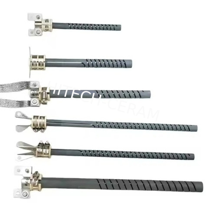 1400°C Furnace Spiral Sic Heater Furnace Silicon Carbide Heating Elements