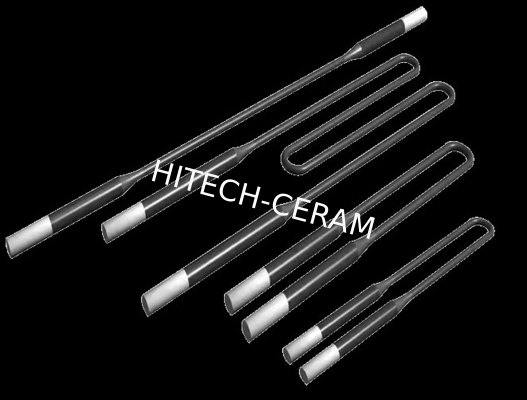 1800 Mosi2 Heating Elements Heating Element For Zirconia Sintering Furnace
