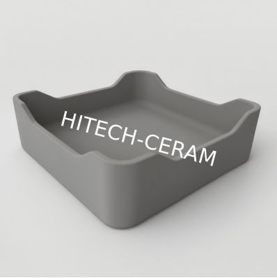 Custom-Shaped Reaction-Bonded Silicon Carbide Sagger with High-Temperature Stability (1380°C) and High Thermal Conductivity (45 W/m*K)