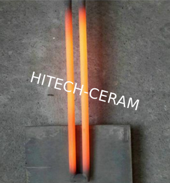 Sic เครื่องทําความร้อน ธาตุทําความร้อนจากซิลิคอนคาร์ไบด U W I ประเภทสําหรับเตาอบ