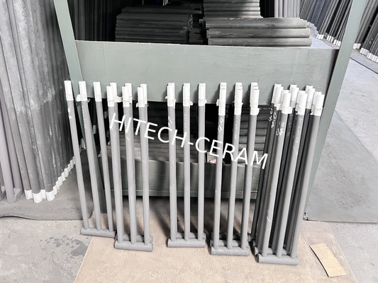 1400c U W Rod Shape Type Silicon Carbide Rod Heating Element For Furnace Or Kiln