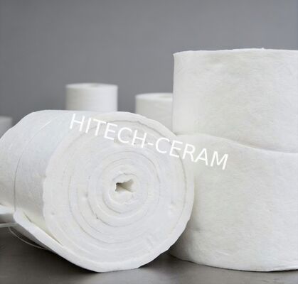 DH100/2250 Felt Serat Alumina dengan Kepadatan Areal 2250 g/m², Ketebalan 14.0 mm, dan Ketahanan Suhu 1300 °C untuk Kondisi Ekstrem